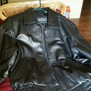 Giverny leather jacket